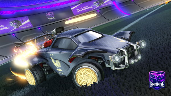 A Rocket League car design from GuanaSop