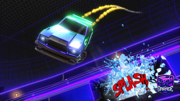 A Rocket League car design from joeldepoel
