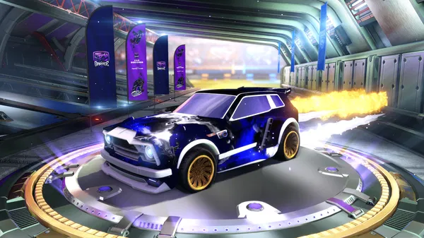 A Rocket League car design from goatee2133432