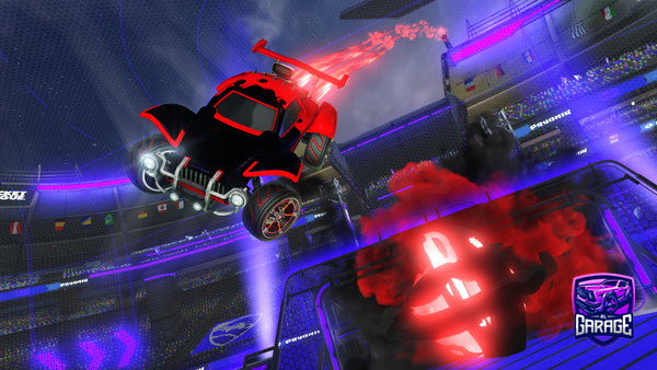 A Rocket League car design from Tyler9484