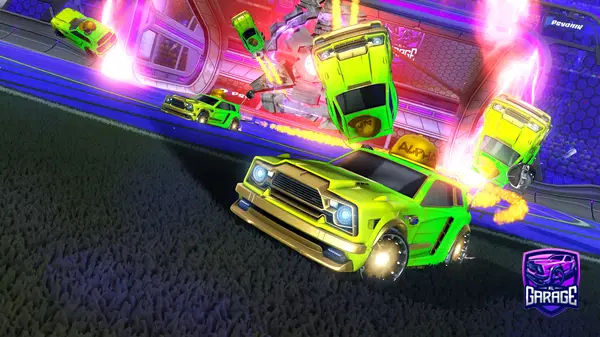 A Rocket League car design from capygamer