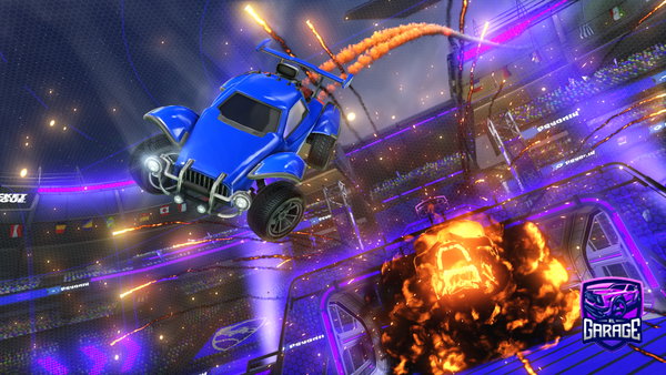 A Rocket League car design from 0atz