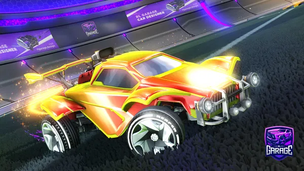A Rocket League car design from Exoblade