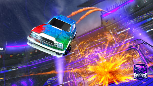 A Rocket League car design from LRDO_OneMileAway