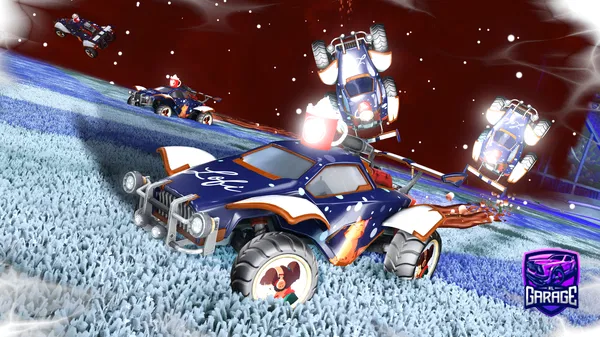 A Rocket League car design from irosario78