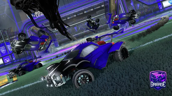 A Rocket League car design from Dogspider55