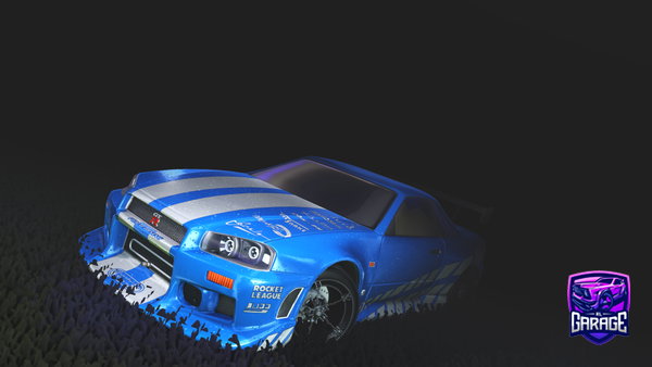 A Rocket League car design from windmillhead