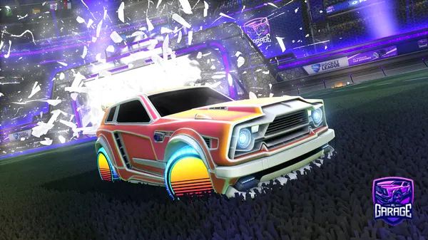 A Rocket League car design from DA_KEYBOARD