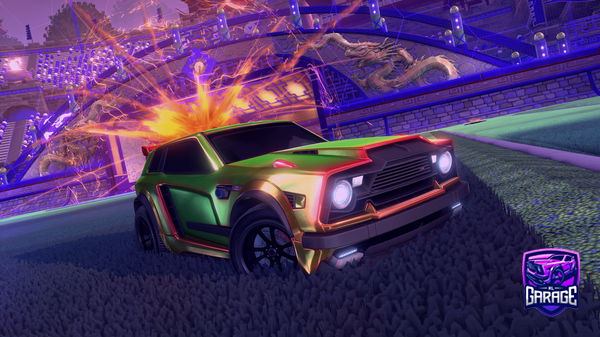A Rocket League car design from hishamRL9