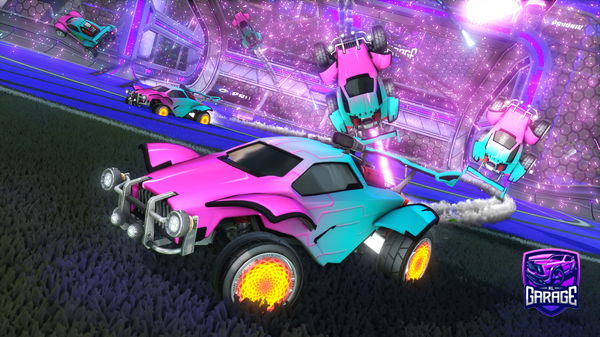 A Rocket League car design from 4gacs_