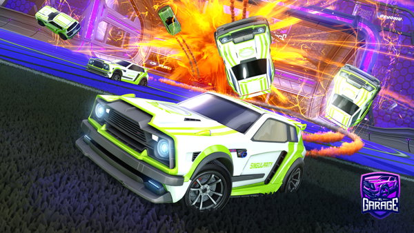 A Rocket League car design from Thets02