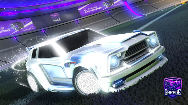 A Rocket League car design from LouinaldoCR7