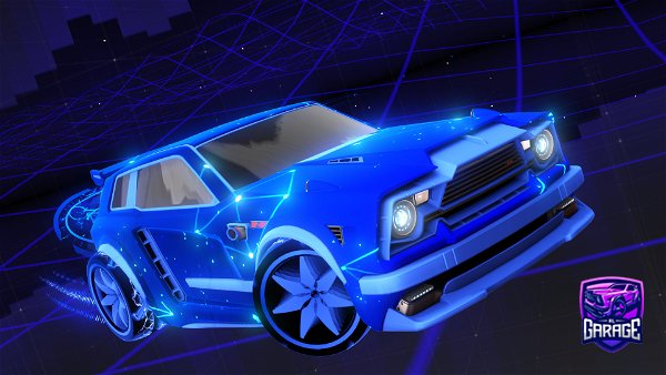 A Rocket League car design from Freshbeets