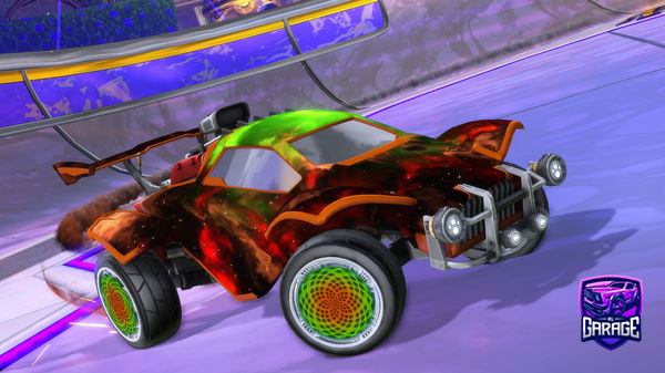 A Rocket League car design from Lucaszz