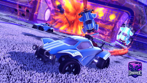 A Rocket League car design from moistj