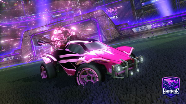 A Rocket League car design from ObliteroiD