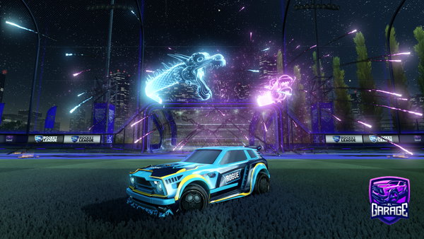 A Rocket League car design from CDS_Fury