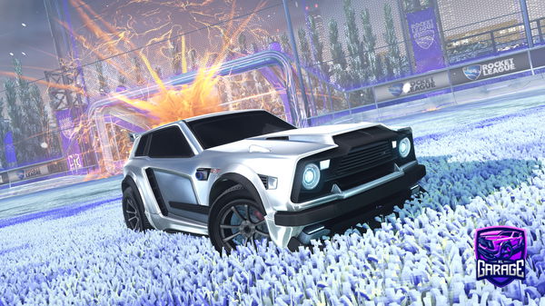 A Rocket League car design from HAROONPLAYS