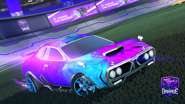 A Rocket League car design from raf2good
