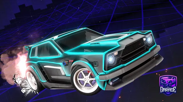 A Rocket League car design from ScoutRegiment10