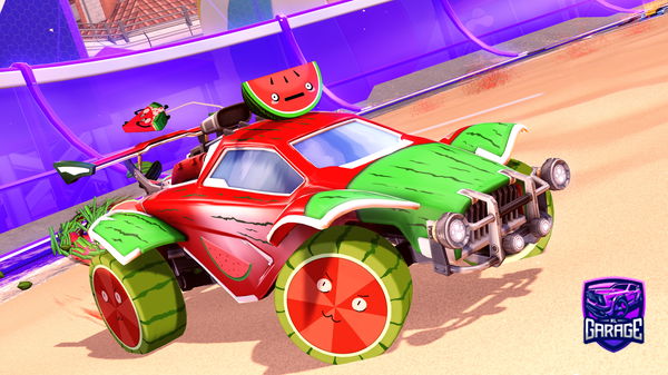 A Rocket League car design from TheNoob_125