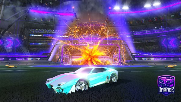 A Rocket League car design from BigPapaPage716