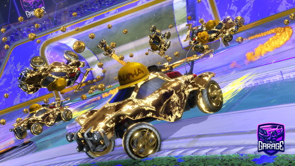 A Rocket League car design from Coconutderagol