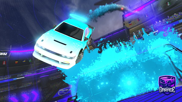 A Rocket League car design from dateager