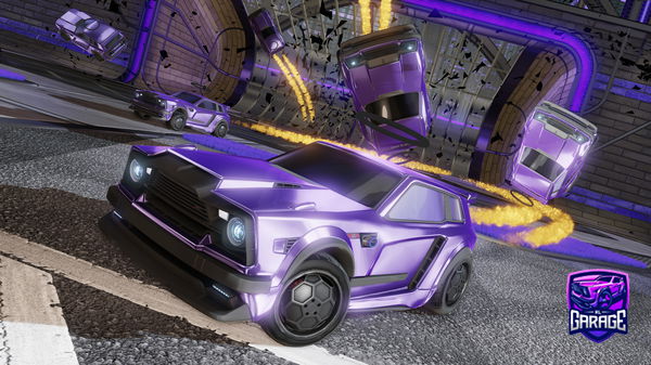 A Rocket League car design from Halo1014