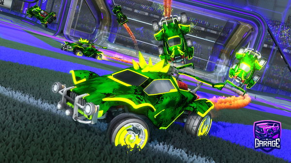 A Rocket League car design from ArchitectOfRaw