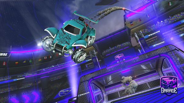 A Rocket League car design from Doellen