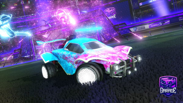 A Rocket League car design from Mikakwmp