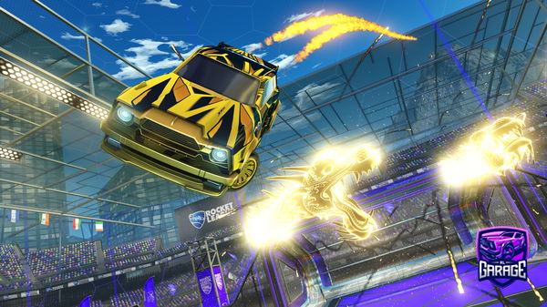 A Rocket League car design from BiggTurkeyy_OnXbox