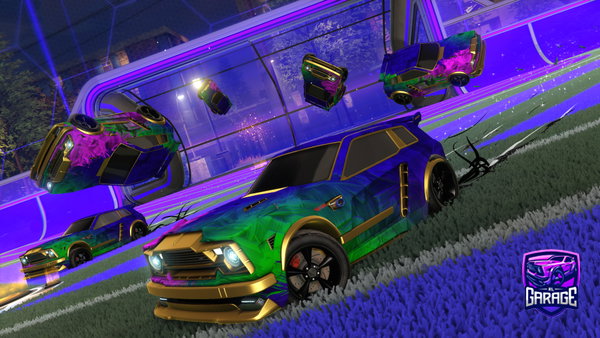 A Rocket League car design from Dirtywonton01