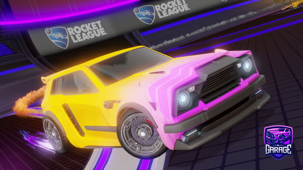 A Rocket League car design from Liampom