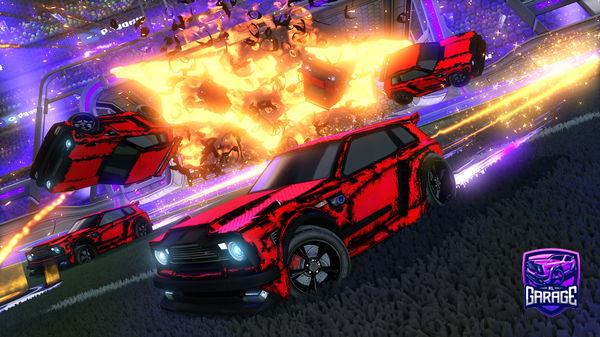 A Rocket League car design from longboi30