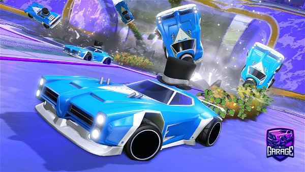 A Rocket League car design from laudy19
