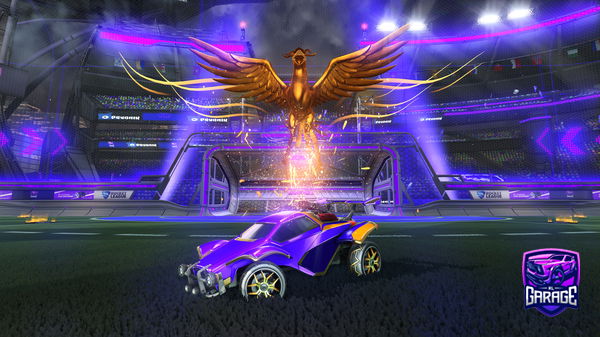 A Rocket League car design from BTG3