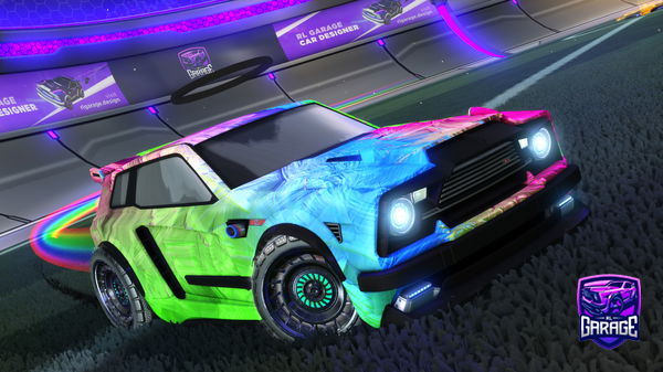 A Rocket League car design from DoupDoupDoup