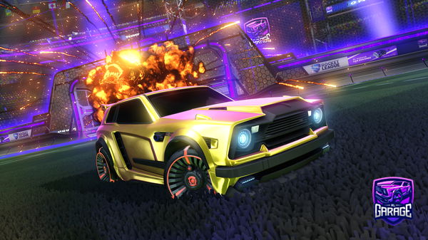 A Rocket League car design from Keebler03