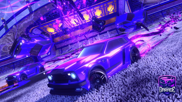 A Rocket League car design from Bkamp