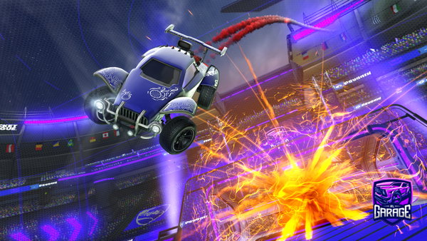 A Rocket League car design from stocktanebestoctane