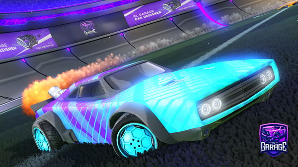 A Rocket League car design from wingfether