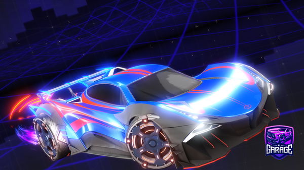 A Rocket League car design from ThatTaki567