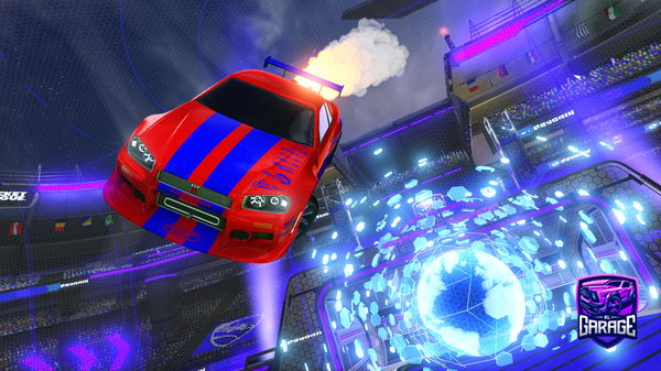 A Rocket League car design from Apollo274267