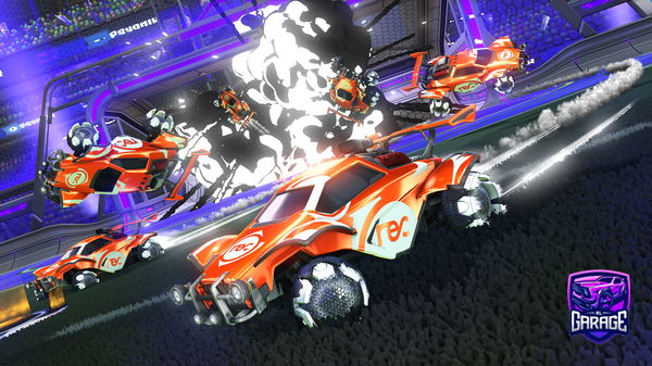 A Rocket League car design from amsoproheheYT