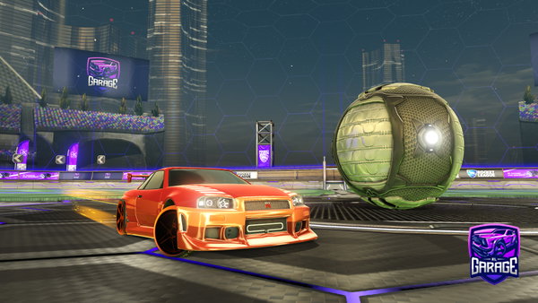 A Rocket League car design from koneko_kron
