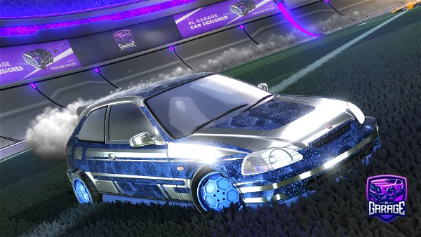 A Rocket League car design from Spider4Free
