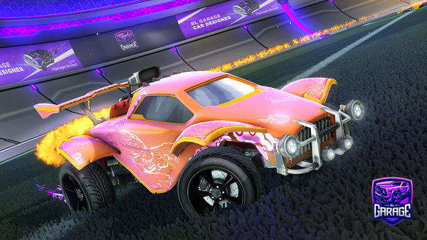 A Rocket League car design from s5amppu