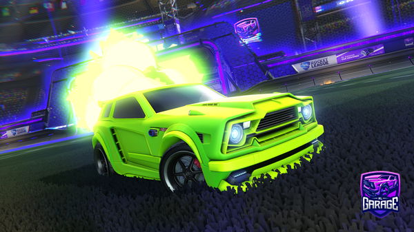 A Rocket League car design from Mattattack0820